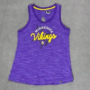 Women’s Minnesota Vikings Tank Top NFL Team Apparel Size S Football 03-0066